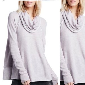 Free people beach cocoon cowl sweater